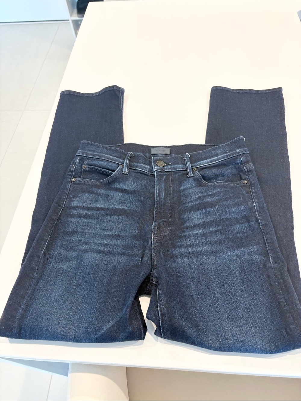 Mother midrise dazzler ankle now or never jeans size 28